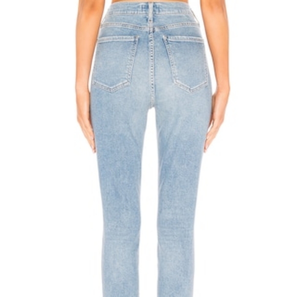 agolde nico high rise slim fit in jeans in embark size 25 nwot - Picture 4 of 9